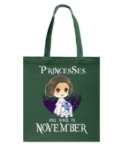 Pricesses Are Born in November Tote Bag thumbnail