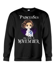 Pricesses Are Born in November Crewneck Sweatshirt thumbnail