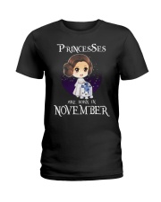 Pricesses Are Born in November Ladies T-Shirt thumbnail