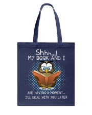My Book And I Tote Bag tile