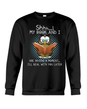 My Book And I Crewneck Sweatshirt tile