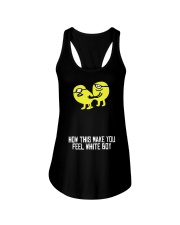 how did make you feel white boy shirt Ladies Flowy Tank tile