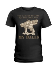 japanese pipe gun shirt Ladies T-Shirt tile