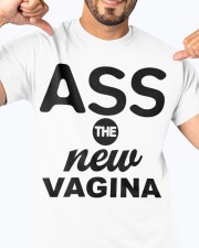 ass the new vagina shirt Classic T-Shirt apparel-classic-tshirt-lifestyle-front-92