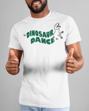 dinosaur dance shirt Classic T-Shirt custom-t-shirts-classic-lifestyle-front-273