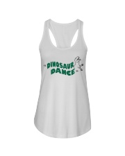 dinosaur dance shirt Ladies Flowy Tank tile
