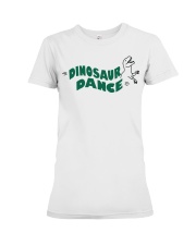 dinosaur dance shirt Premium Fit Ladies Tee tile