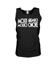 molti nemici molto onore benito mussolini shirt Unisex Tank tile