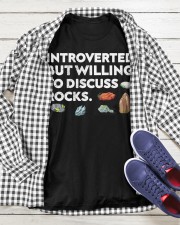 Rock Collecting Introverted But Willing To Discuss Rocks Classic T-Shirt apparel-classic-tshirt-lifestyle-front-218