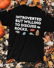 Rock Collecting Introverted But Willing To Discuss Rocks Classic T-Shirt custom-t-shirts-classic-lifestyle-front-320