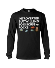 Rock Collecting Introverted But Willing To Discuss Rocks Long Sleeve Tee tile