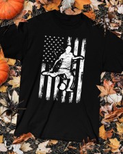 American Flag Soccer Design - Funny Vintage Football Soccer Men Women Classic T-Shirt custom-t-shirts-classic-lifestyle-front-320