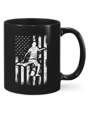 American Flag Soccer Design - Funny Vintage Football Soccer Men Women Mugs tile
