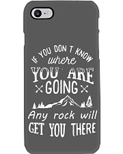 ANY ROCK WILL GET YOU THERE - W Phone Case thumbnail
