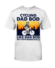 Cycling Dad Bod Classic T-Shirt front