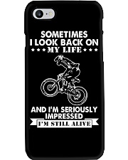 Sometimes i look back on my life Phone Case tile