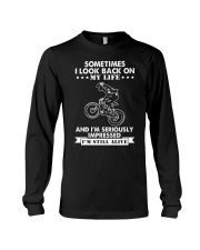 Sometimes i look back on my life Long Sleeve Tee tile