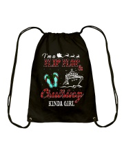 Cruising Flip Flop Kinda Girl Drawstring Bag tile