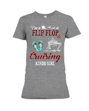 Cruising Flip Flop Kinda Girl Premium Fit Ladies Tee tile