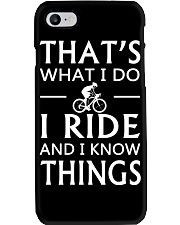 I Ride I Think Phone Case tile
