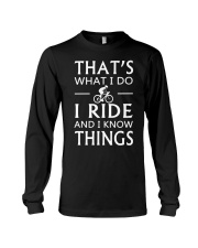I Ride I Think Long Sleeve Tee tile
