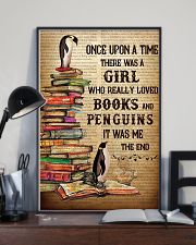 Girl Loved Penguins And Books H 11x17 Poster lifestyle-poster-2