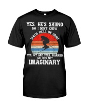 Skiing Not Imaginary Premium Fit Mens Tee tile
