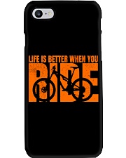 Life is better when you ride Phone Case tile