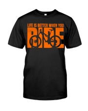 Life is better when you ride Premium Fit Mens Tee tile