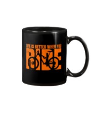 Life is better when you ride Mug tile