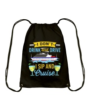Drink And Drive Sip And Cruise Drawstring Bag tile