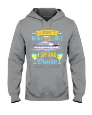 Drink And Drive Sip And Cruise Hooded Sweatshirt tile