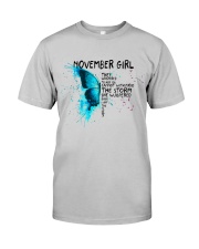 November Girl Butterfly Classic T-Shirt tile