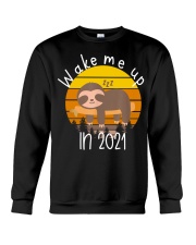 Wake me up in 2021 Crewneck Sweatshirt tile