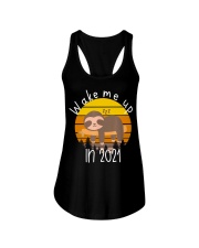 Wake me up in 2021 Ladies Flowy Tank tile