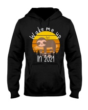 Wake me up in 2021 Hooded Sweatshirt tile