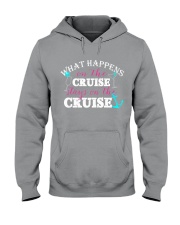 What Happens On The Cruise Stays On The Cruise Hooded Sweatshirt tile