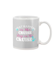 What Happens On The Cruise Stays On The Cruise Mug tile