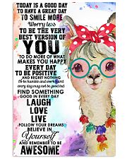 To day is a good day 11x17 Poster front
