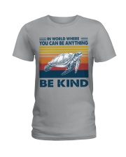 Turtle Be Kind Ladies T-Shirt tile