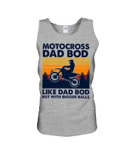 Dad Bod Motocross Unisex Tank tile