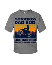 Dad Bod Motocross Youth T-Shirt tile