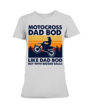 Dad Bod Motocross Premium Fit Ladies Tee tile