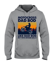 Dad Bod Motocross Hooded Sweatshirt tile