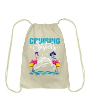 Cruising Sisters Drawstring Bag tile