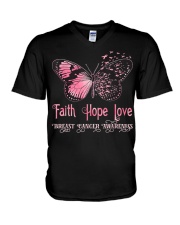 T shirt Butterfly 6 V-Neck T-Shirt tile