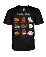 T shirt Super Cat 8 V-Neck T-Shirt tile