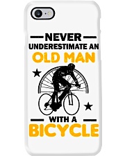 Never underestimate old man - Bicycle Phone Case tile