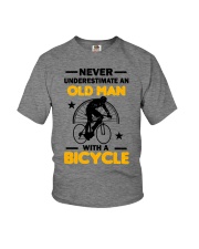 Never underestimate old man - Bicycle Youth T-Shirt tile