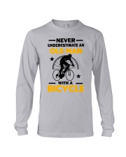 Never underestimate old man - Bicycle Long Sleeve Tee tile